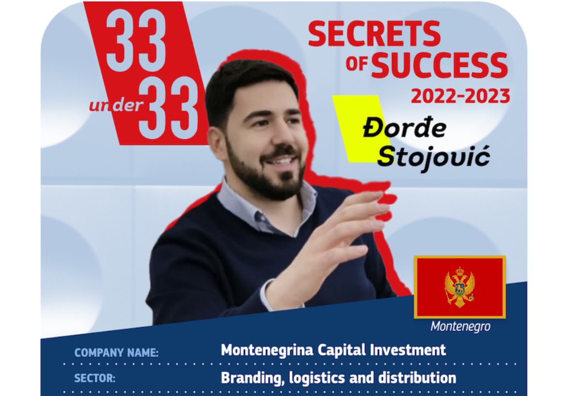 Uz Đorđa Stojovića sada crnogorska zastava (Foto: Stop kadar)