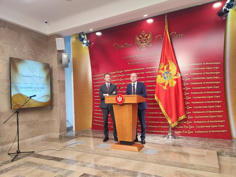 POLITIČKO UHLJEBLJAVANJE: Marko Milačić i Milan Knežević (Foto: RTCG)