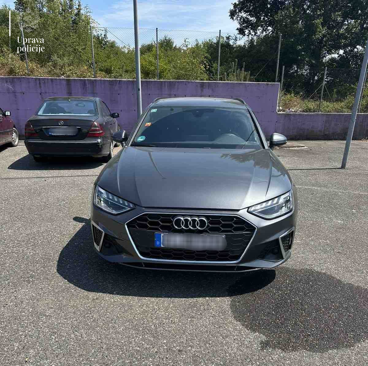 Oduzeti Audi (Foto: Uprava policije)
