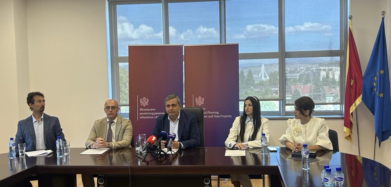 Sa današnje konferencije za medije (Foto: MPUD)