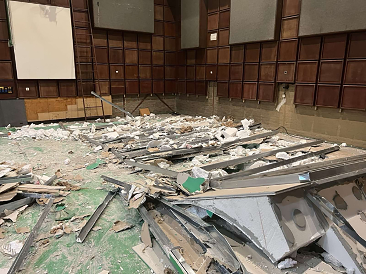 Današnji izgleg virtuelnog studija TVCG svečano otvorenog novembra 2020.