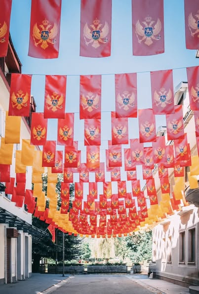 Dečanska ulica na Cetinju (Foto: Nikola Đurašković/Fejsbuk)