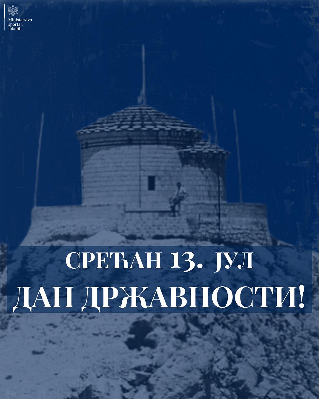 Čestitka Ministarstva sporta povodom Dana državnosti (Foto: Ministarstvo sporta i mladih/Fejsbuk)