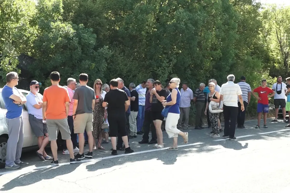 Okupljanje mještana Riječke nahije (Foto: RTV Cetinje)