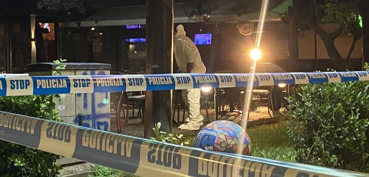 Sa uviđaja nakon ubistva Milačića (Foto: Portal ETV)