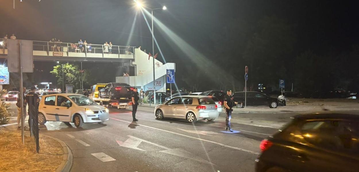 Kontrola u Sutomoru (Foto: Uprava policije)