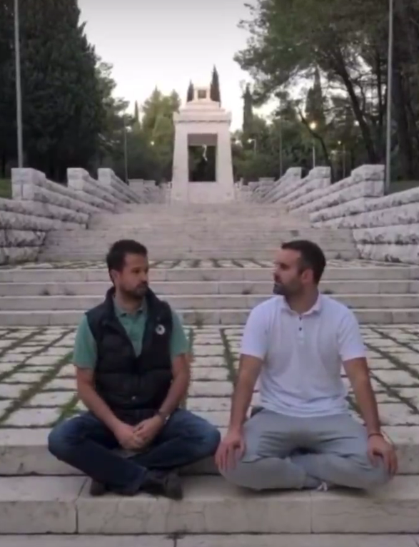 Milatović i Spajić na Gorici (Foto: Stop kadar)