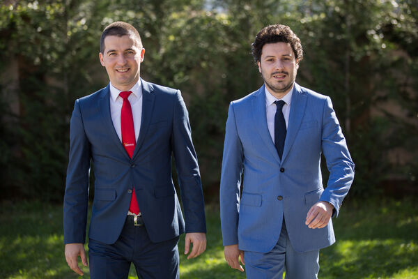 VRIJEME LJUBAVI: Bečić i Abazović u kampanji 2018. godine (Foto: Koalicija za 21. vijek/Arhiva)