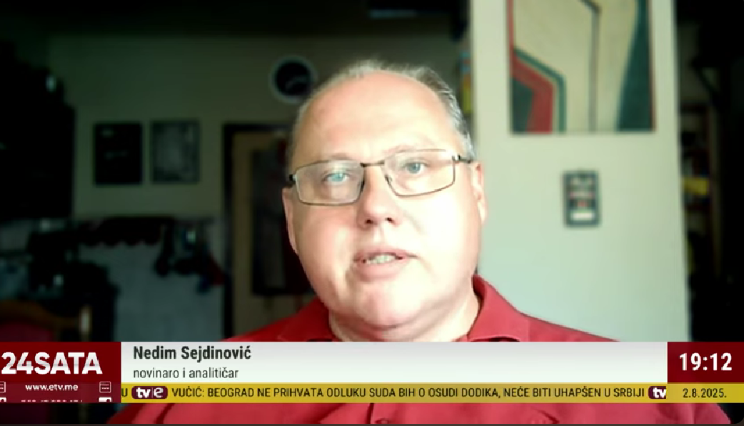 Nedim Sejdinović (Foto: TV E/Youtube)