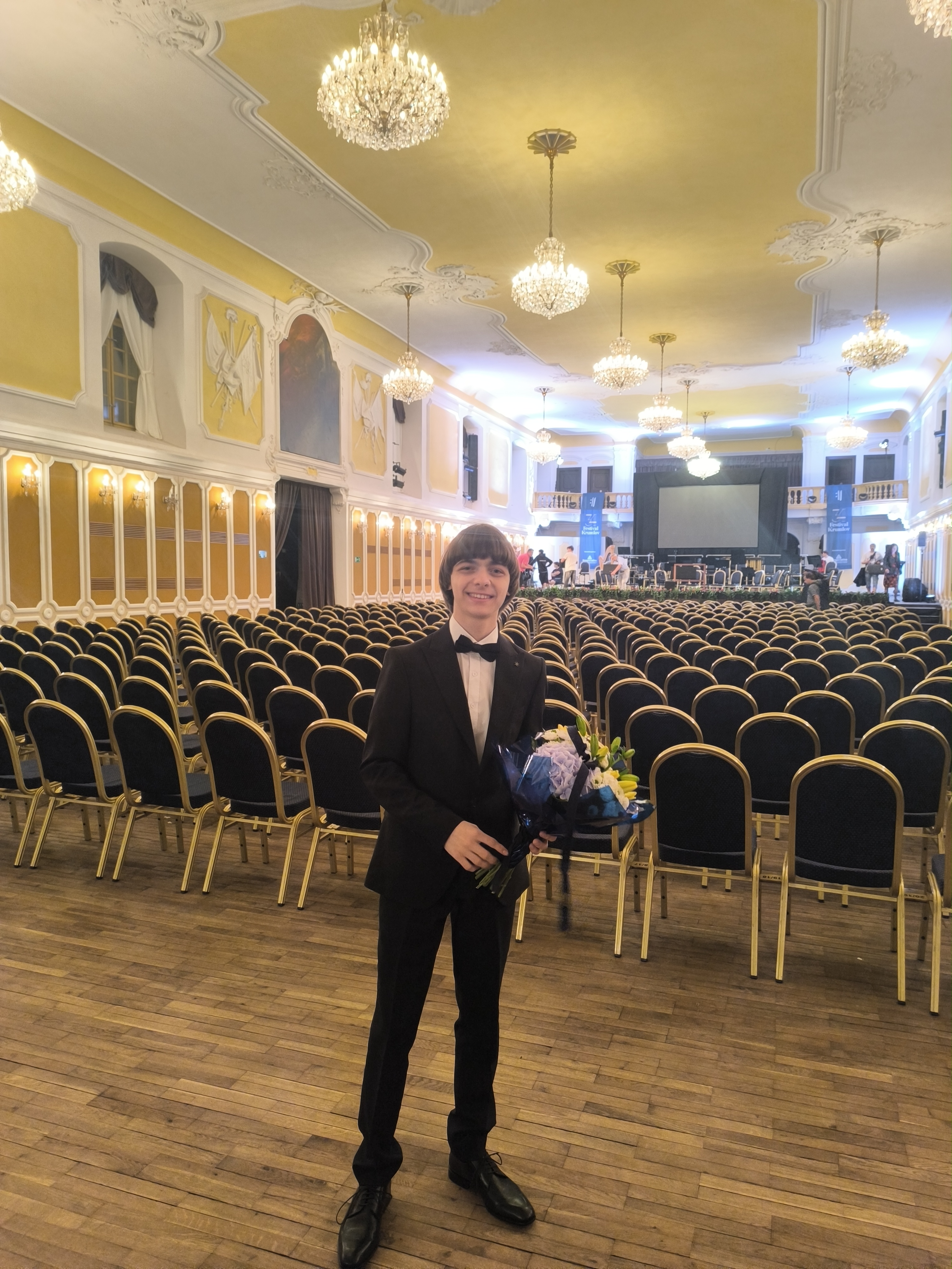 Petar Nikolić na Međunarodnom muzičkom festivalu u Krumlovu