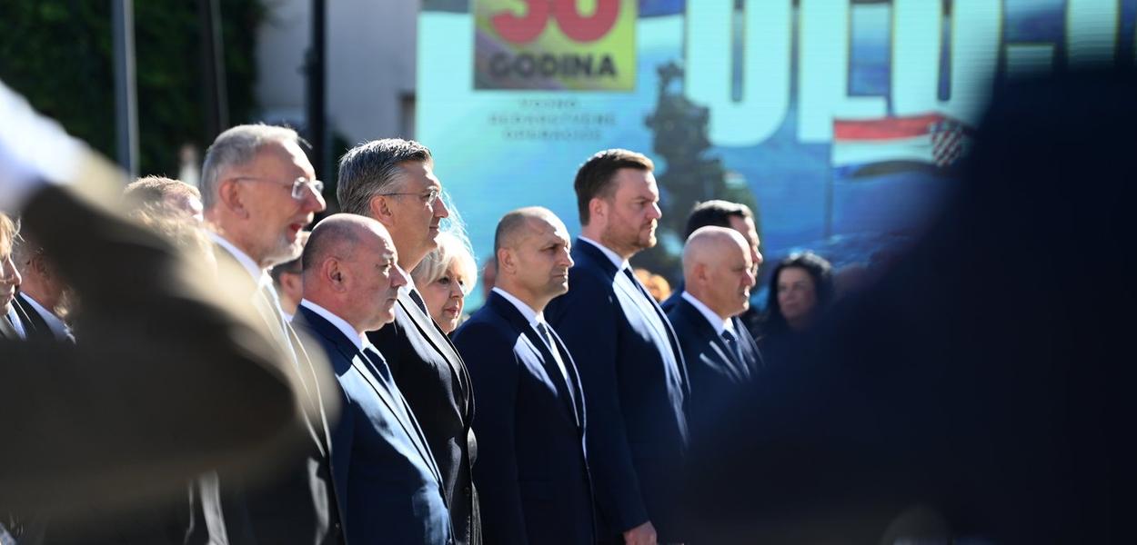 Plenković na obilježavanju Oluje (Foto: HINA/ MARIO STRMOTIĆ)