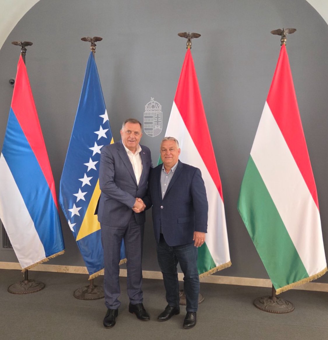 Dodik i Orban (Foto: Iks)