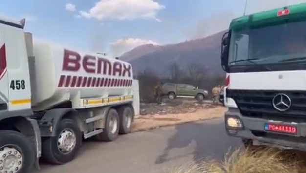 Dvije Bemax cistijerne na terenu (Foto: Portal ETV/Tamara Klikovac )