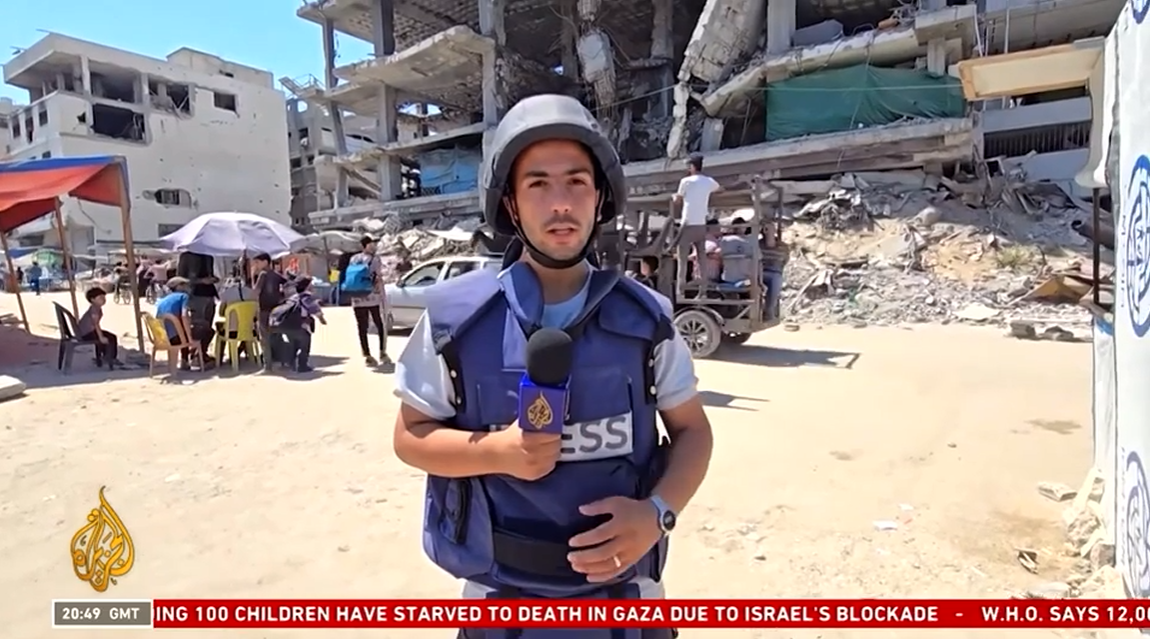 (Foto: Al Džazira/screenshot )