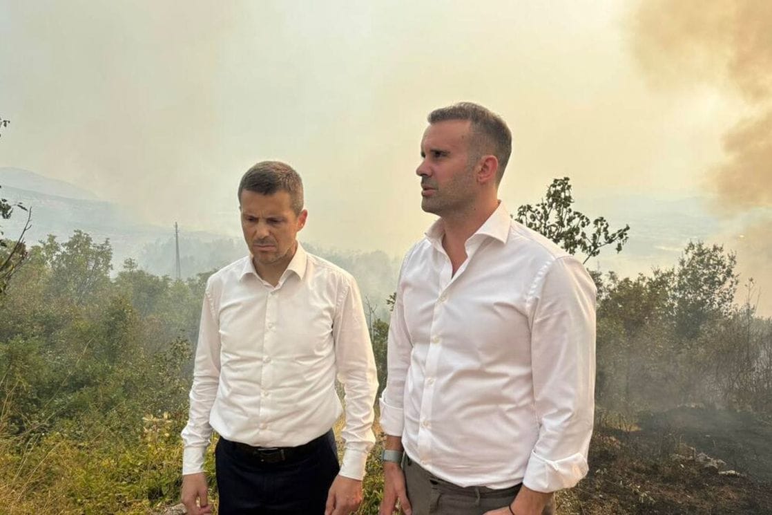 Mujović i Spajić (Foto: Vijesti)