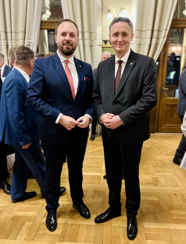 Sead Šahman i Denis Bećirović