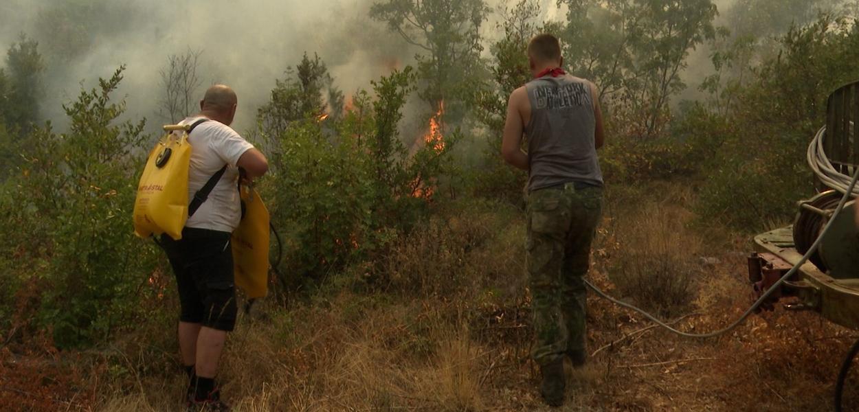 Požar u Fundini (Foto: Mediabiro)