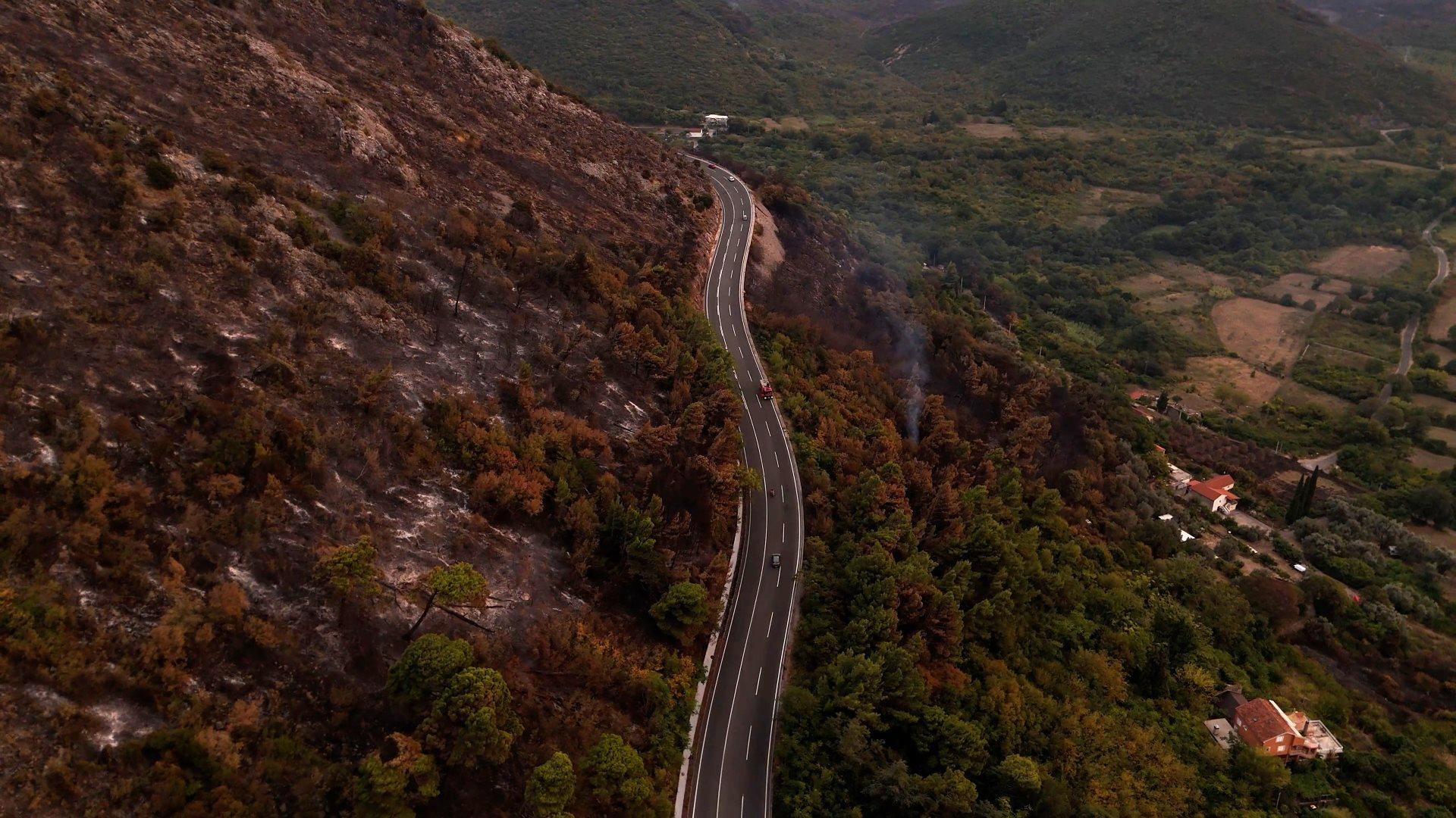 Buljarica posljedice požar