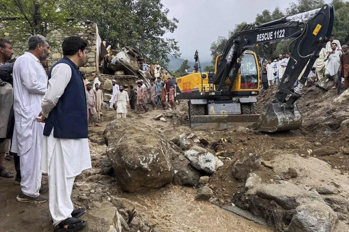 Posljedice bujičnih poplava u Pakistan (Foto: AP)