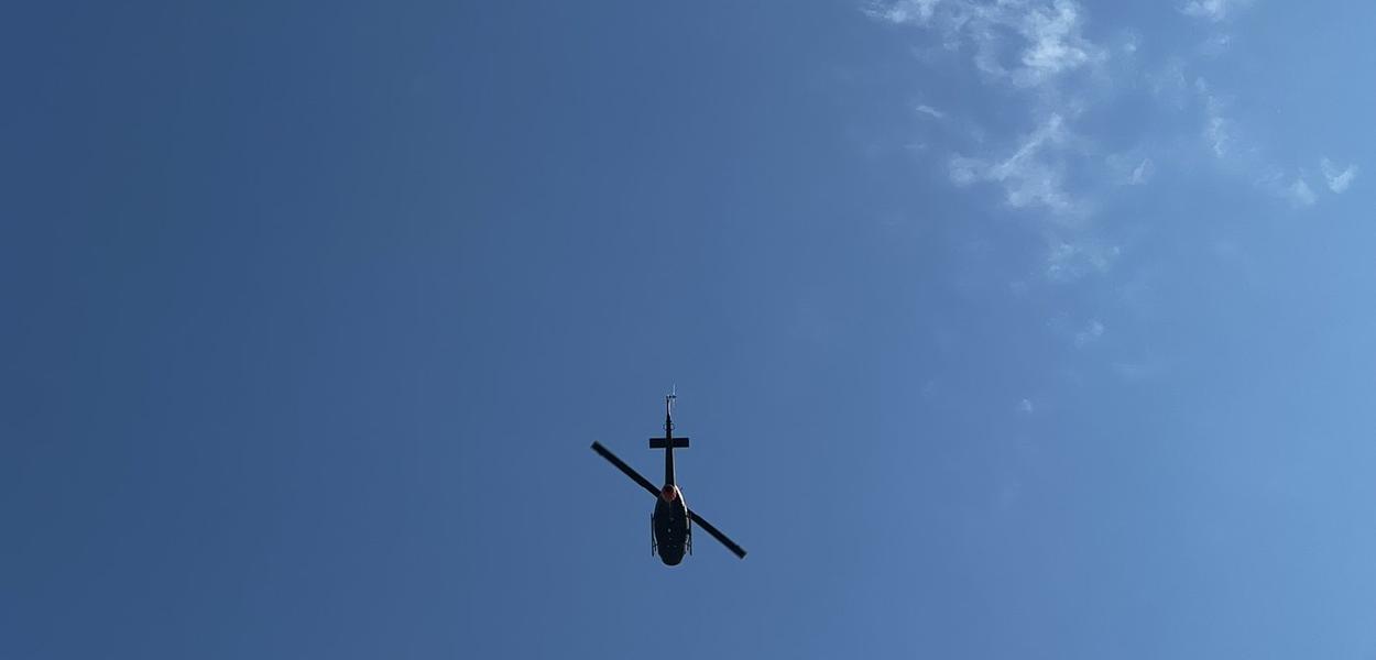 Helikopter (Foto: Portal ETV/Jasmina Beharović)