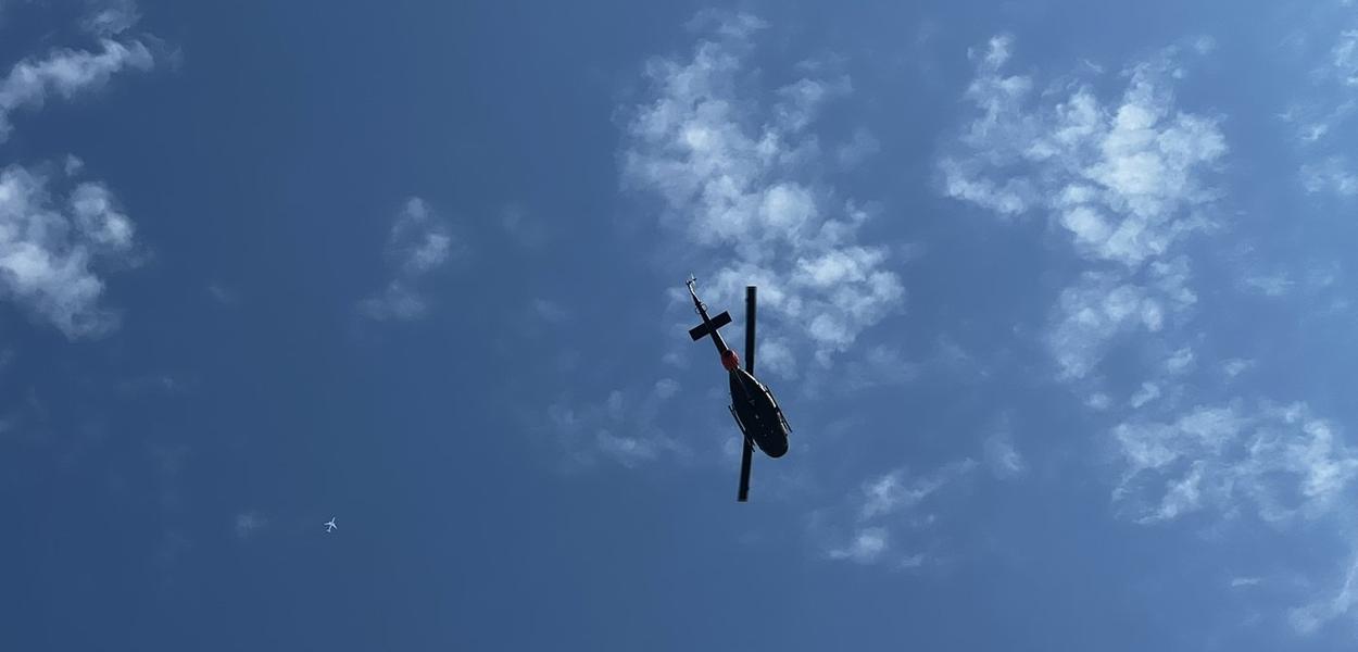 Helikopter (Foto: Portal ETV/Jasmina Beharović)