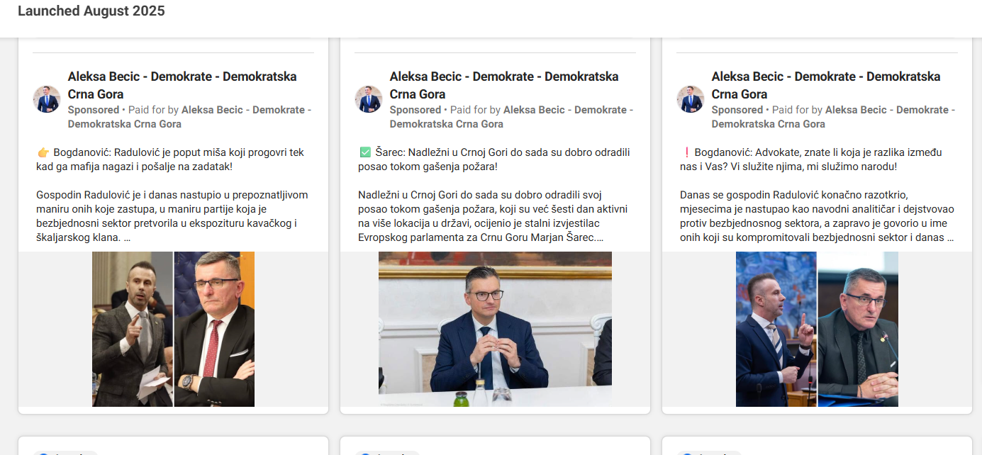 Demokrate Reklame Targetiranje