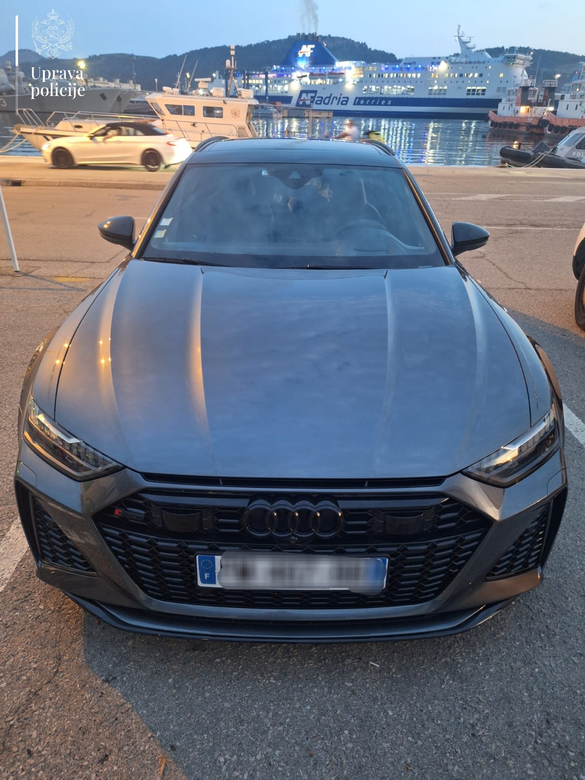 Oduzeti Audi (Foto: Uprava policije)