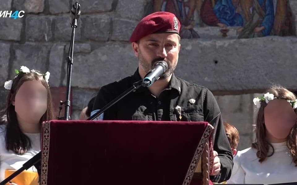 I CRVENA BERETKA I ODORA CRKVE SRBIJE: Mijajlo Backović u akciji