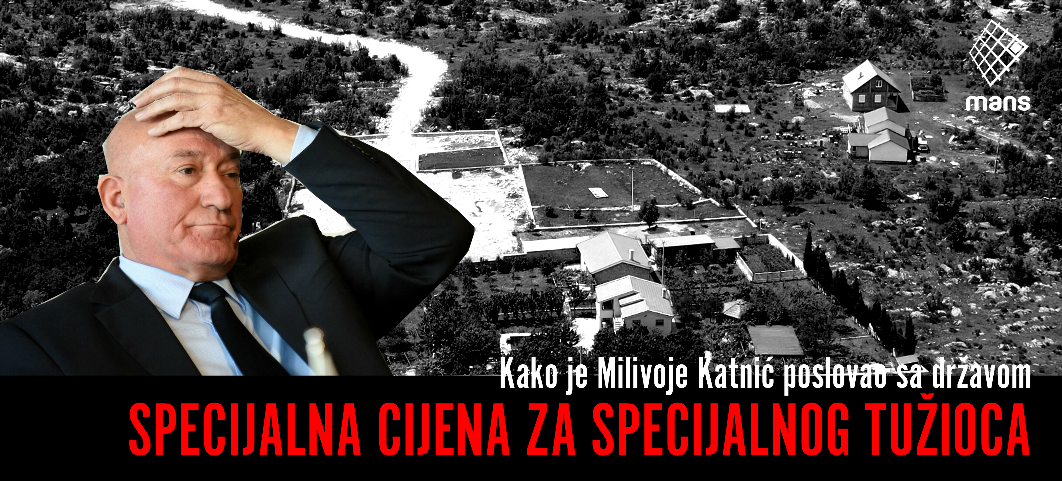 UDAR SA VIŠE STRANA: Naslovnica ,,istraživačkog" priloga MANS-a