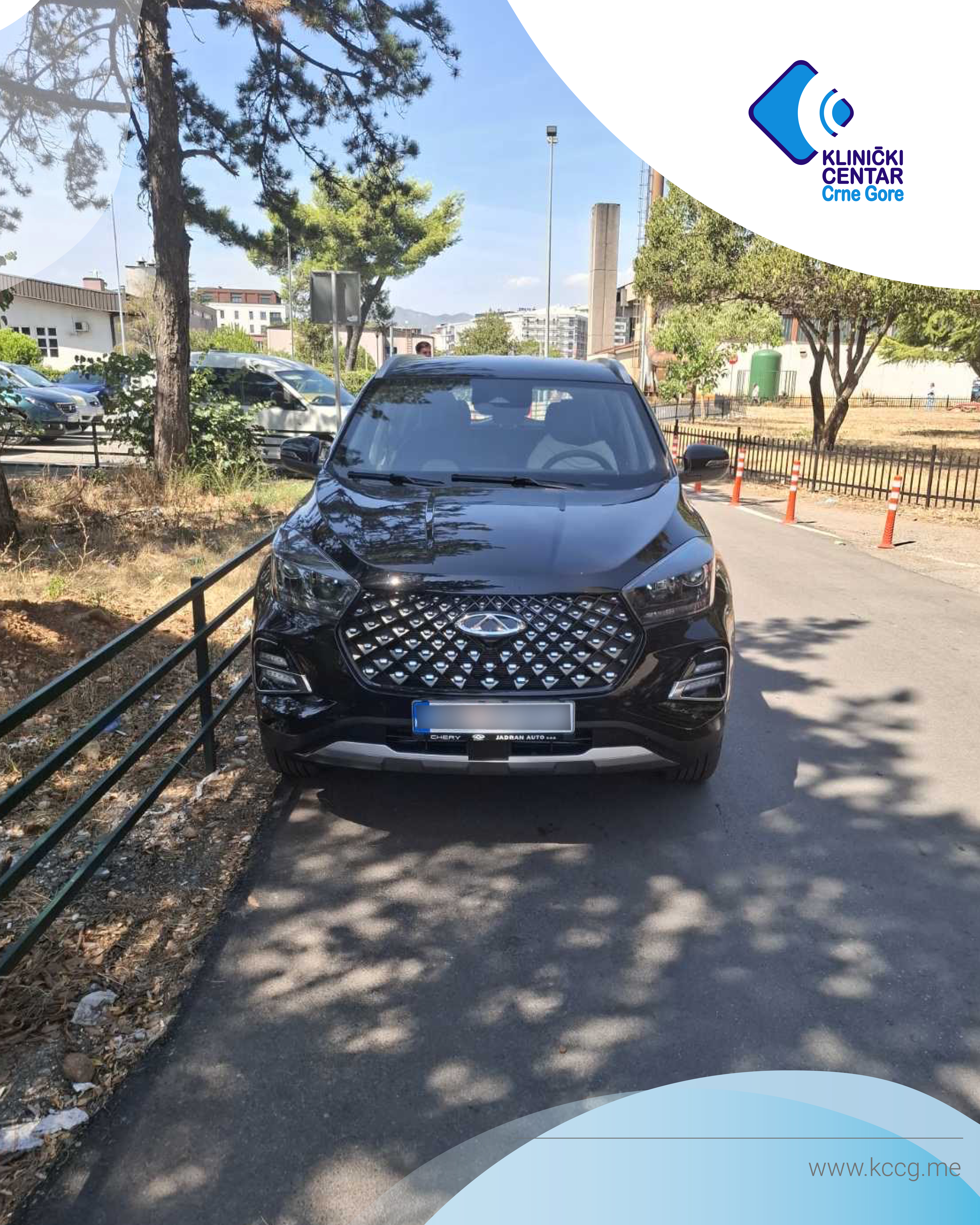 Nepropisno parkiranje u krugu KCCG