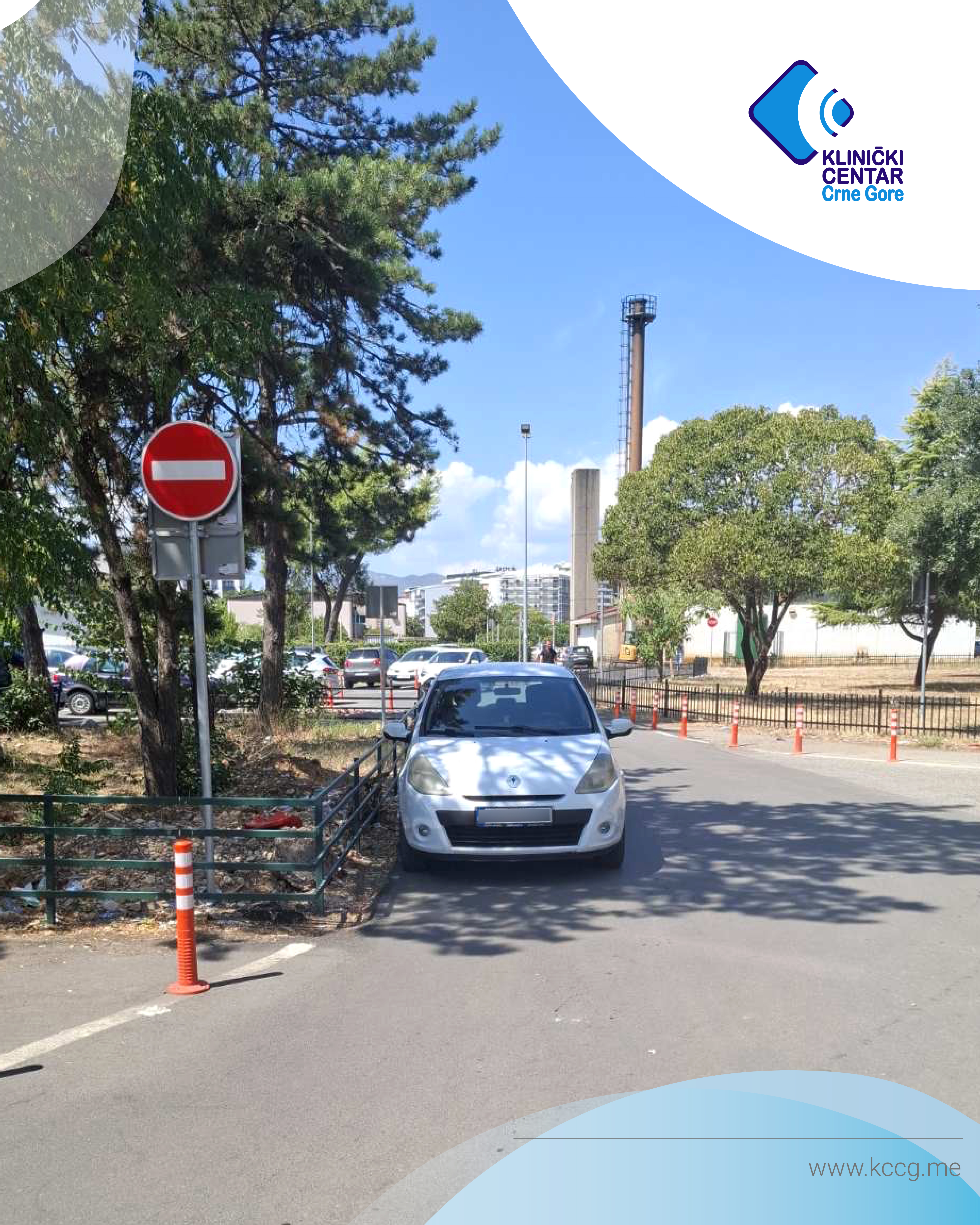 Nepropisno parkiranje u krugu KCCG