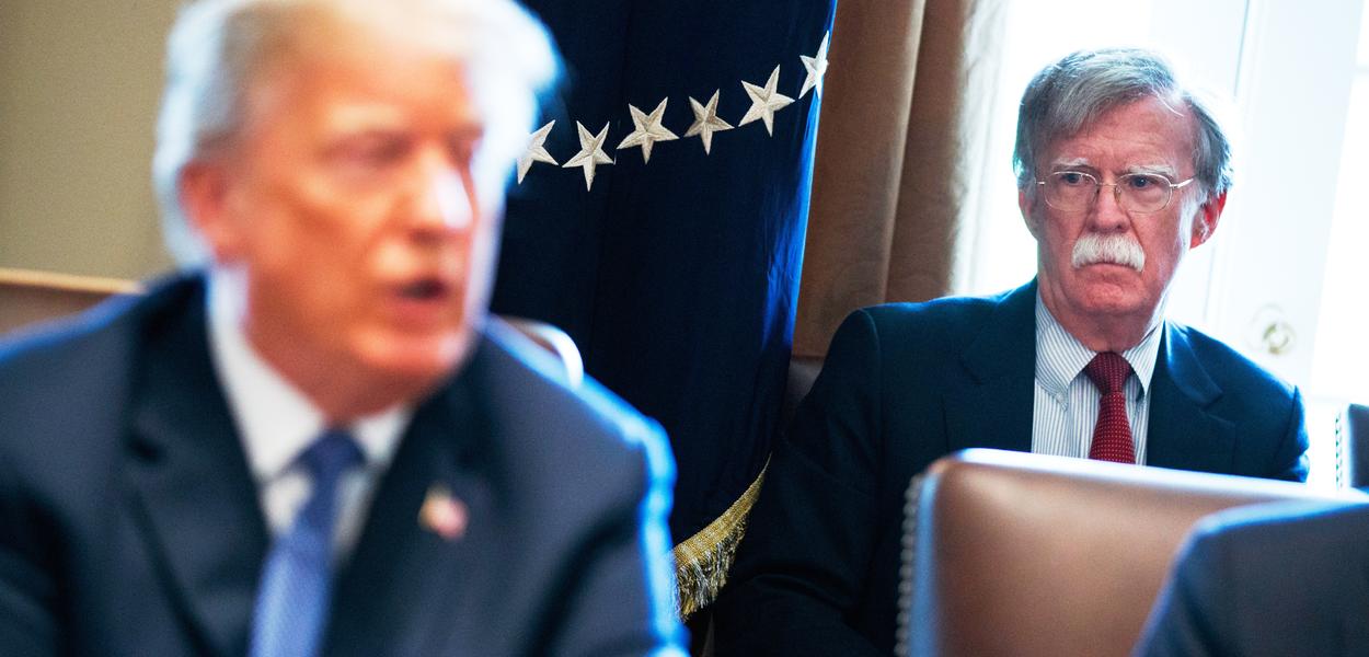 Tramp i Bolton (Foto: Evan Vucci/AP)