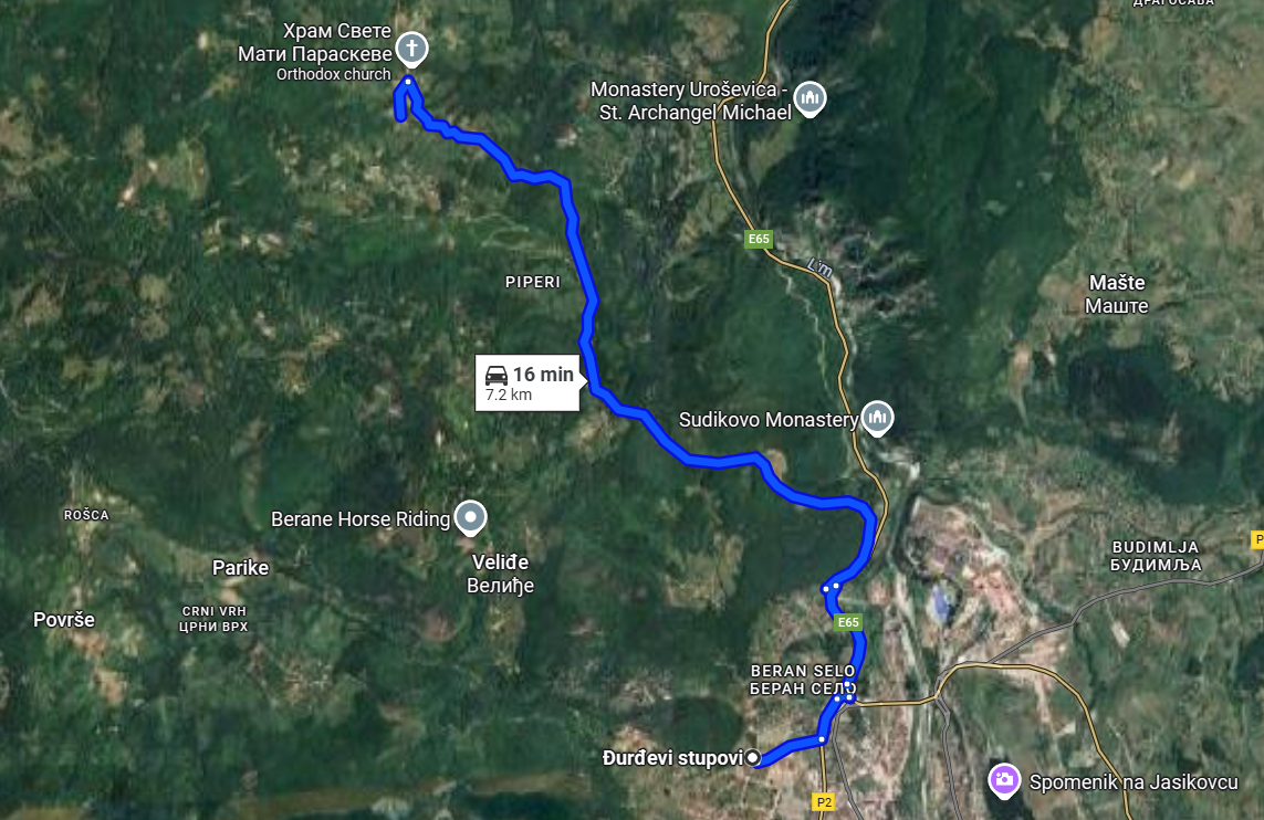 PUT OD SEDAM KILOMETARA: Prikaz prenosa kipa od Gornjeg Zaostra do Đurđevih stupova 