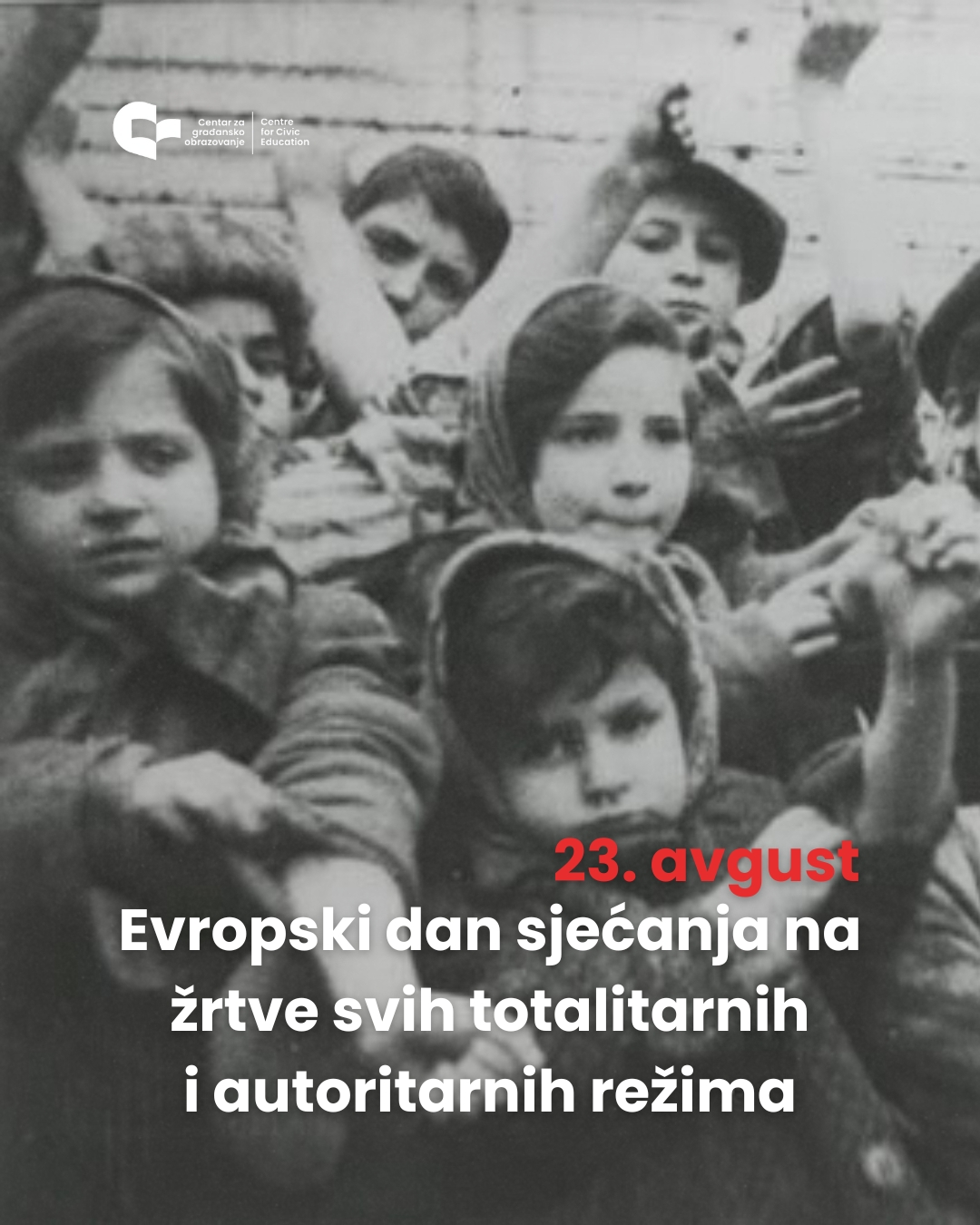 Evropski dan sjećanja na žrtve svih totalitarnih i autoritarnih režima (Foto: Centar za građansko obrazovanje)