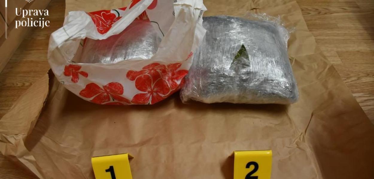 Pronađena marihuana (Foto: Uprava policije)