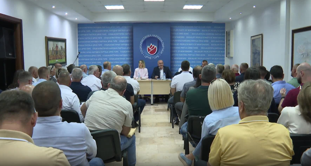 Sa sjednice GO SNP-a (Foto: TVCG - stop kadar)