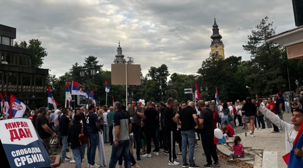 Sa protesta u Srbiji (Foto: Sanja Kosović / N1)