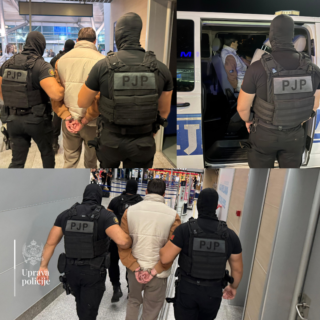 Izručenje Baranina (Foto: Uprava policije)