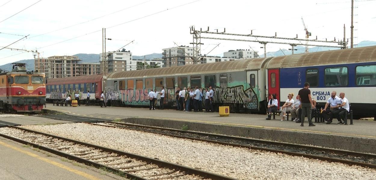 Štrajk dijela zaposlenih ŽICG (Foto: Mediabiro)