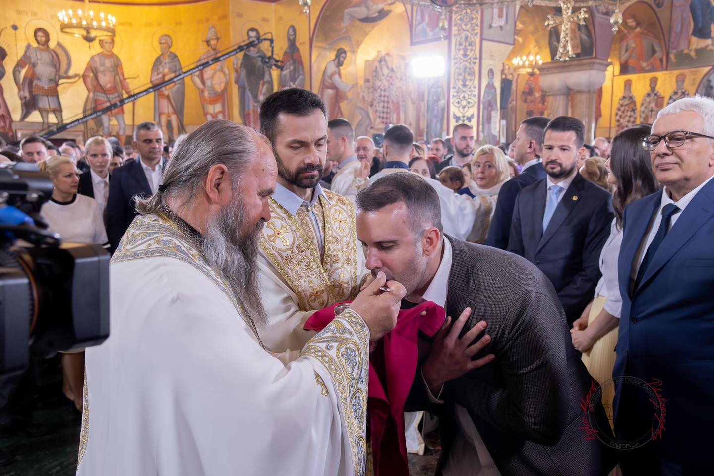 Državni vrh u Hramu u Podgorici