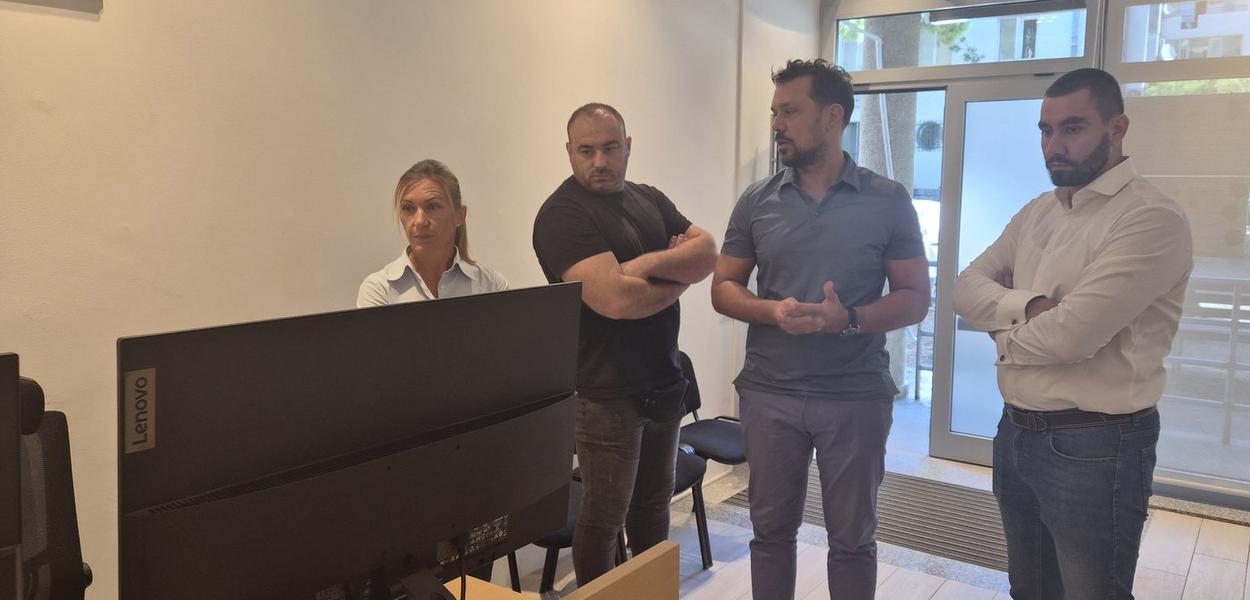 Kadić obišao nove prostorije jedinice FZO u Baru (Foto: FZO)