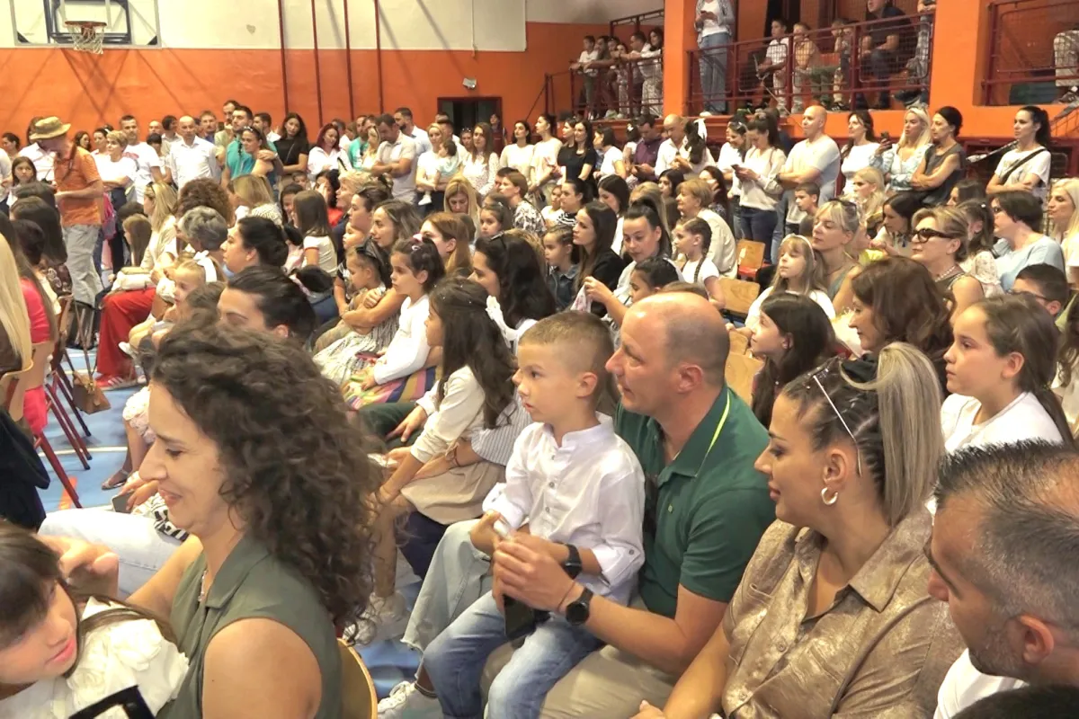 Sa prijema cetinjskih osnovaca (Foto: RTV Cetinje)