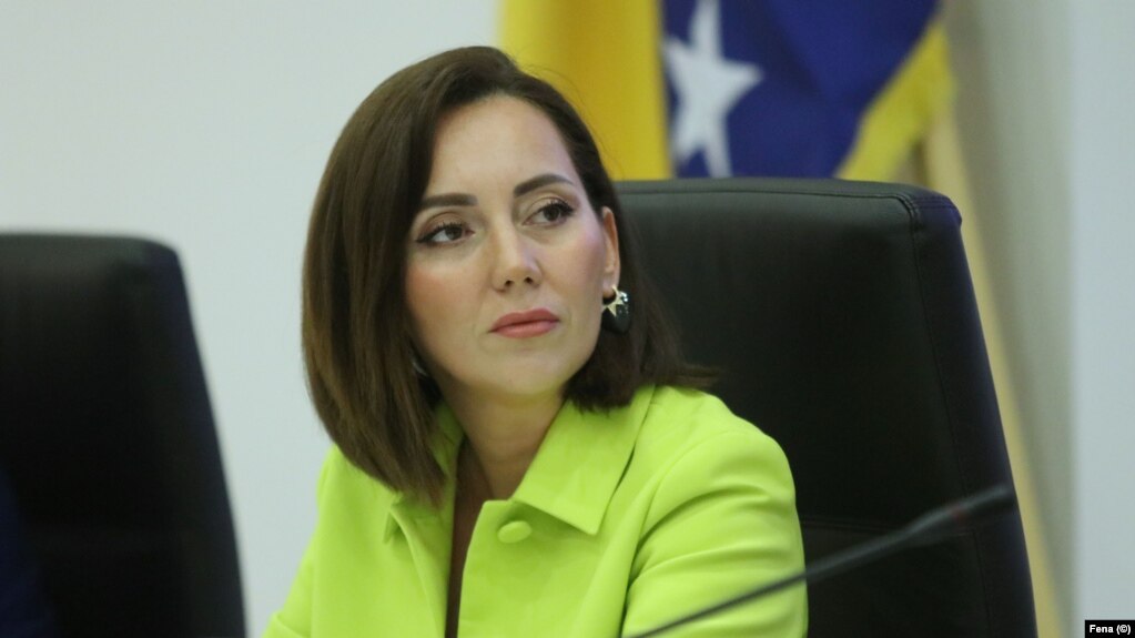 Vanja Bjelica - Prutina, članica Centralne izborne komisije BiH, 8. maj 2024. (Foto: Fena)