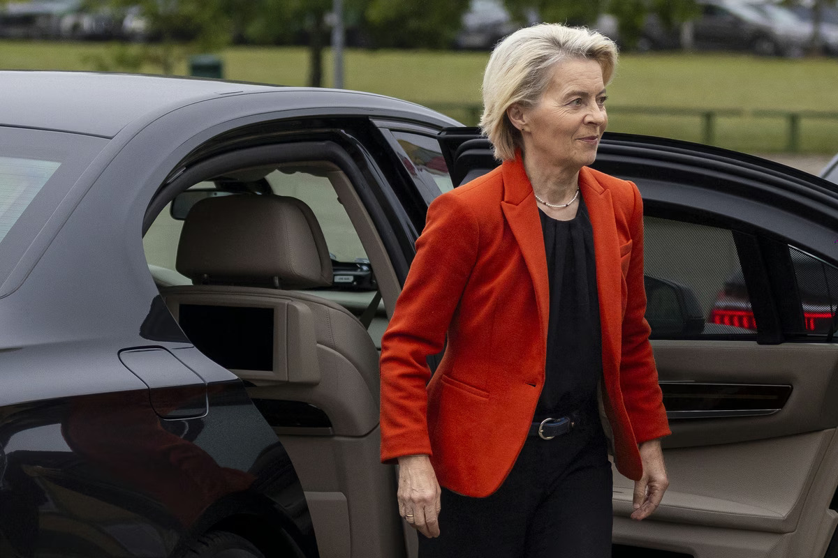 Ursula fon der Lajen (Foto: AP Photo/Mindaugas Kulbis)