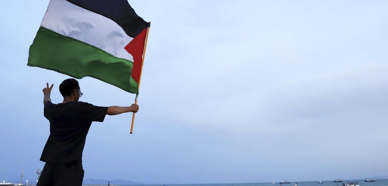 Globalna flotila Sumud za Gazu u Tunisu (Foto: AP/Anis Mili)