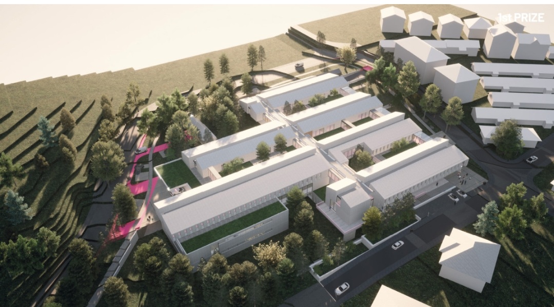 Prvonagrađeno rješenje nove bolnice u Pljevljima 