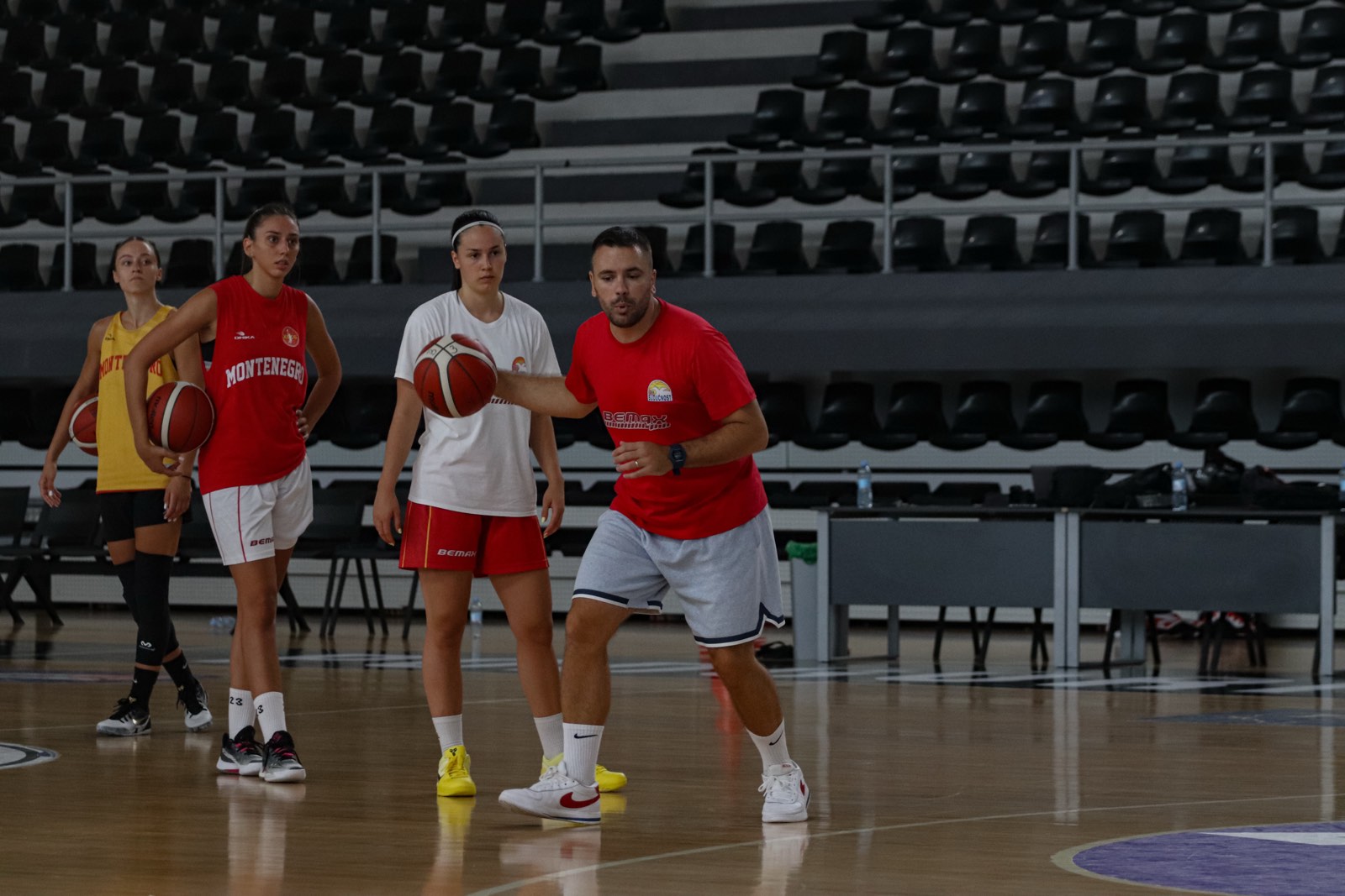 Pripreme košarkašica