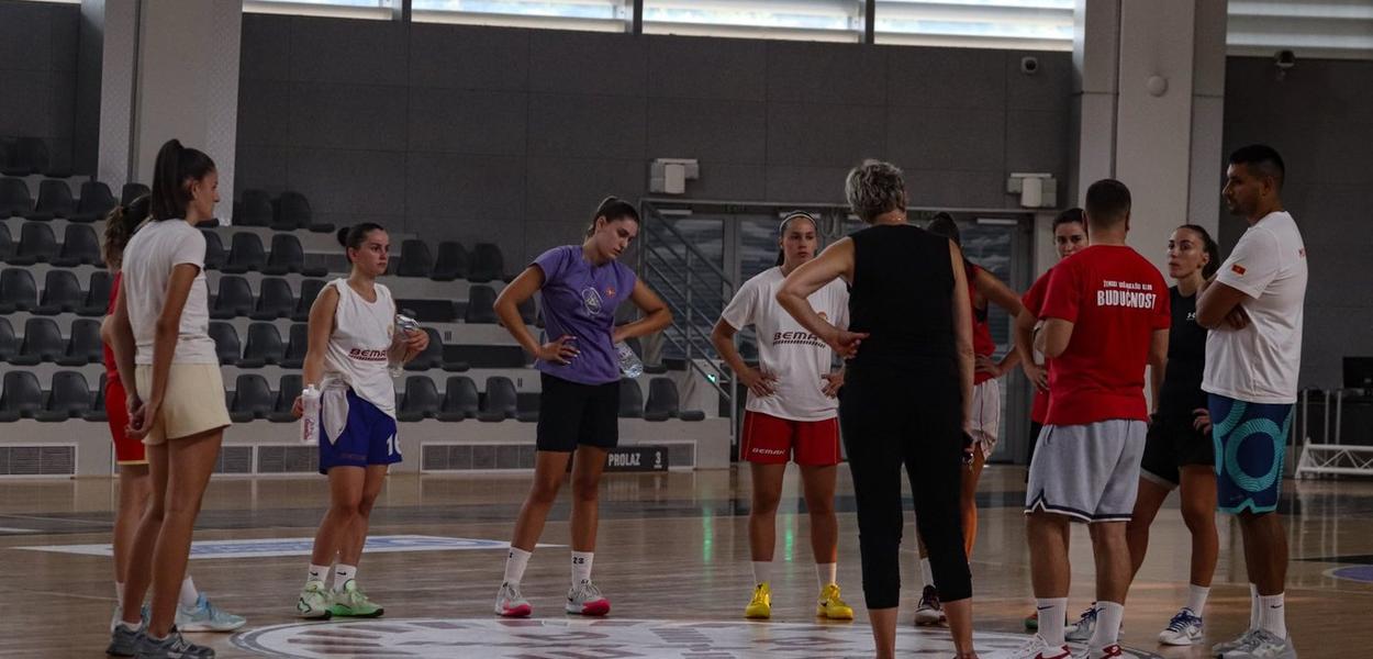 Pripreme košarkašica (Foto: ŽKK Budućnost Bemax)