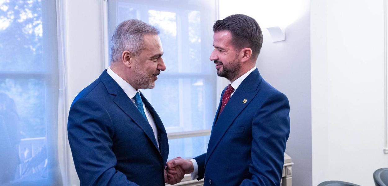 Fidan i Milatović (Foto: Kabinet predsjednika Crne Gore)