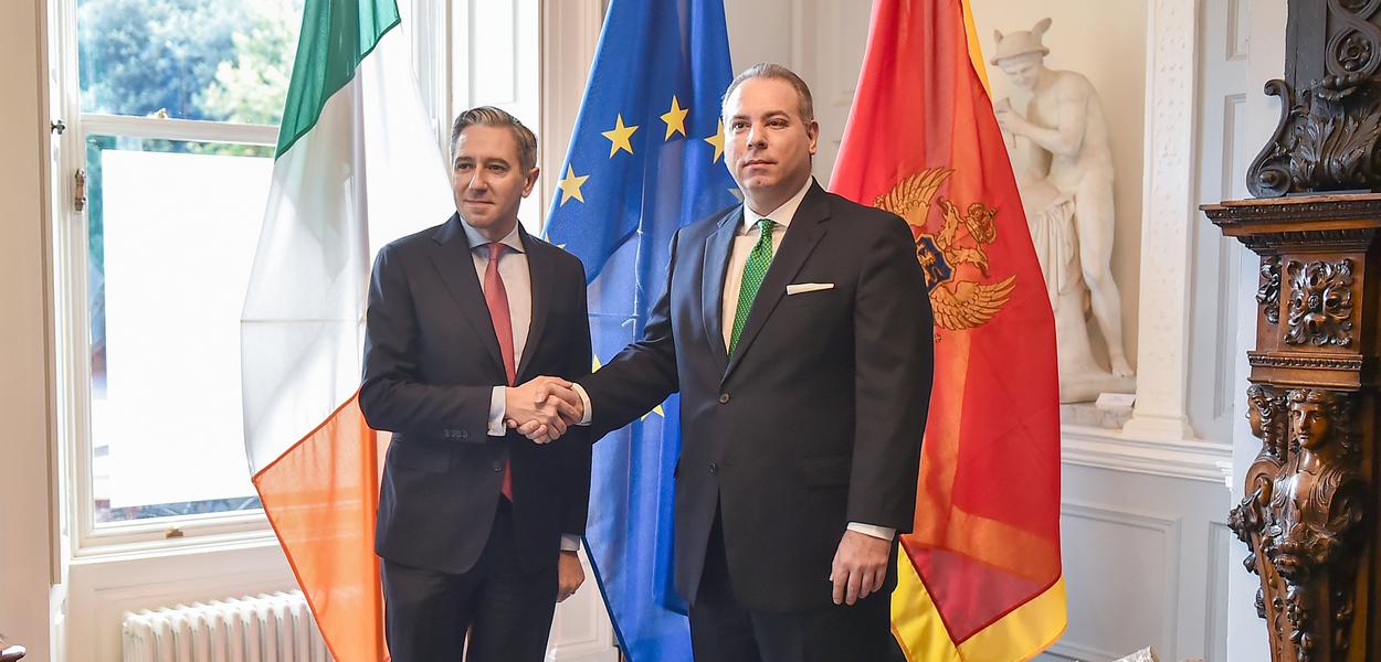 Ivanović i Haris (Foto: Vlada Crne Gore)